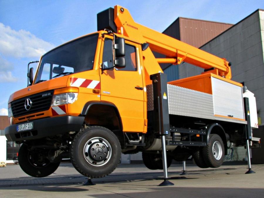  Mercedes-Benz Vario 816DA-KO Ruthmann Steiger T180 2009 года  (фото 1 из 3)